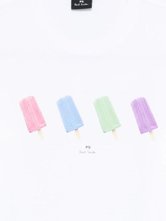 26SS PS 바이 폴스미스 반팔 티셔츠 M2R 011R VP5780 01 WHITE - PS BY PAUL SMITH