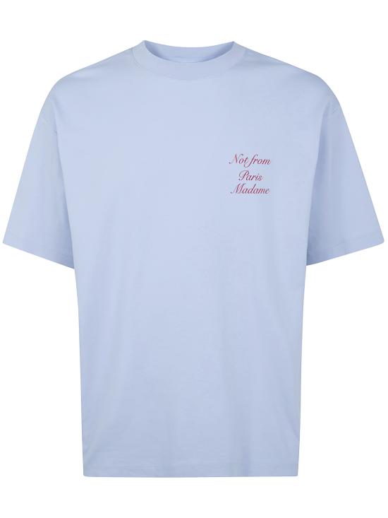 26SS 드롤드무슈 탑 K TS209 CO002 LBE LIGHT BLUE - DROLE DE MONSIEUR