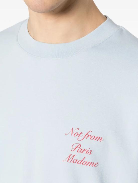 26SS 드롤드무슈 탑 K TS209 CO002 LBE LIGHT BLUE - DROLE DE MONSIEUR