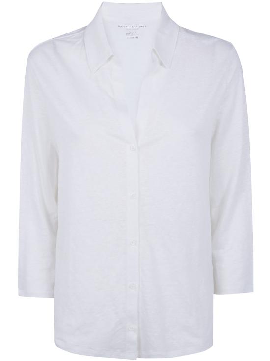 26SS 마제스틱필라쳐 셔츠 M011 FCH079 001 WHITE - MAJESTIC FILATURES