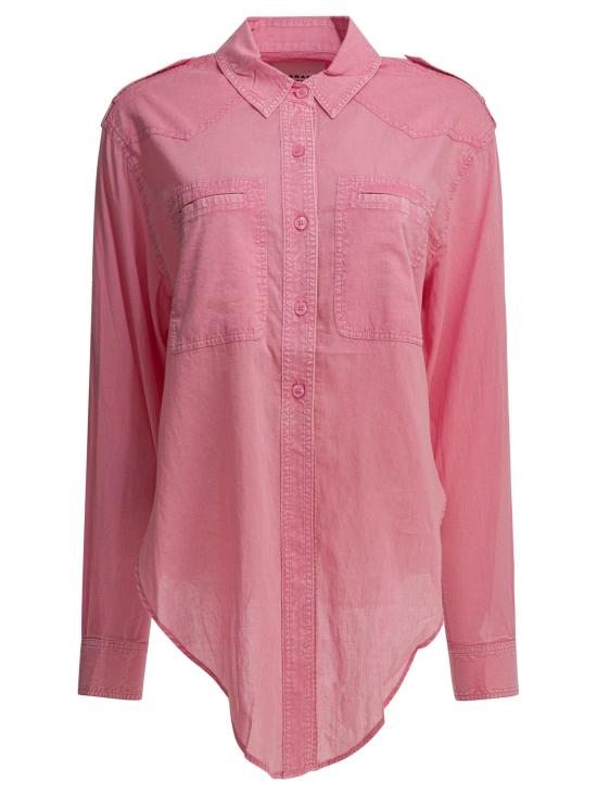 26SS 이자벨마랑에뚜왈 블라우스 26PCH0304FAD1I05E40BG Pink