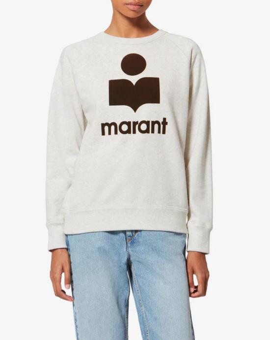 26SS 이자벨마랑 스웨터 SW0160FAA1M07E ECBW Ecru brown - ISABEL MARANT