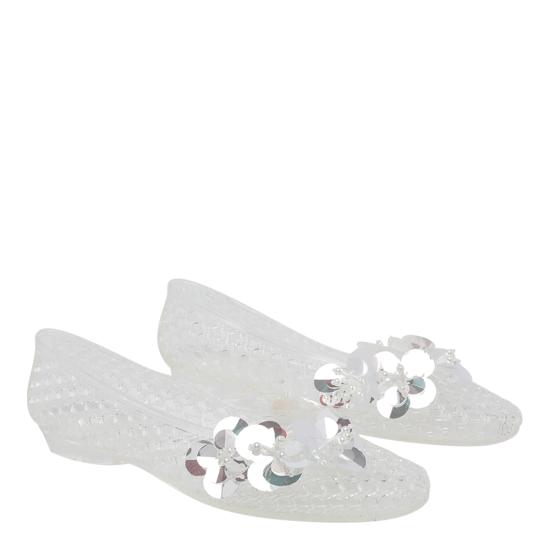26SS 헤븐리젤리 플랫 슈즈 HJ26PSAL ST03CL02 White - HEAVENLY JELLY