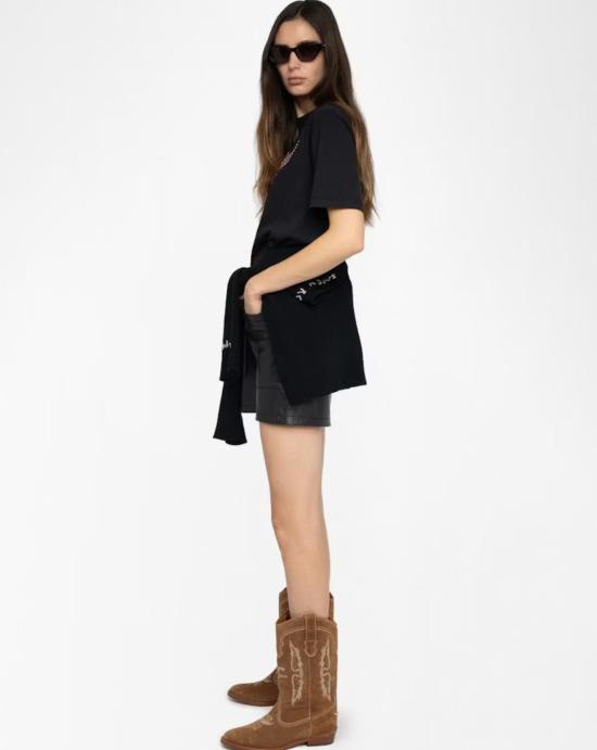 26SS 자딕앤볼테르 셔츠 JWTS02856 011 Black - ZADIG & VOLTAIRE