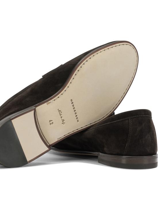26SS 헨더슨 로퍼 76406 S 1489CACHEMERE EBANO Brown - HENDERSON