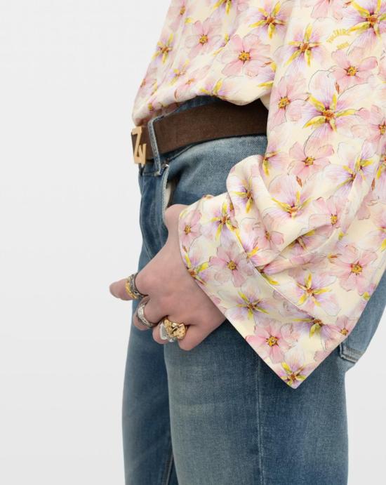 26SS 자딕앤볼테르 셔츠 WWSH02320 716 Pear - ZADIG & VOLTAIRE