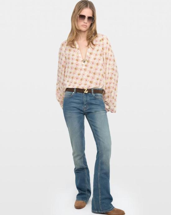 26SS 자딕앤볼테르 셔츠 WWSH02320 716 Pear - ZADIG & VOLTAIRE