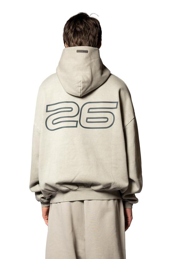 26SS 피어오브갓 후드 티셔츠 192HO256561F - FEAR OF GOD