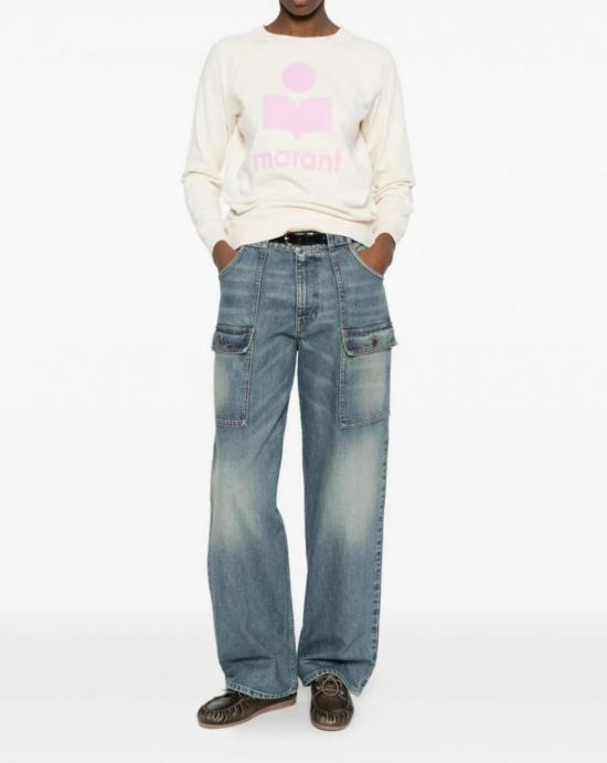 26SS 이자벨마랑 스웨터 SW0160FAD1M04E ECPK Ecru pink - ISABEL MARANT