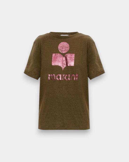 26SS 이자벨마랑 셔츠 TS0001FBA1N10E 3Y5UI Kakhi pink