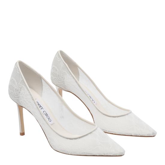 26SS 지미추 힐/펌프스 ROMY 85 JXOIVORY White - JIMMY CHOO