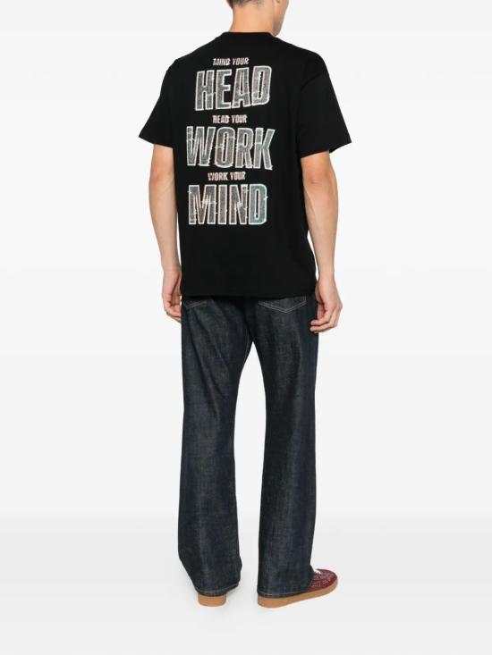 26SS 칼하트 WIP 숏슬리브 마인드 유어 헤드 티셔츠 I036000 89XX BLACK DOM - CARHARTT WIP