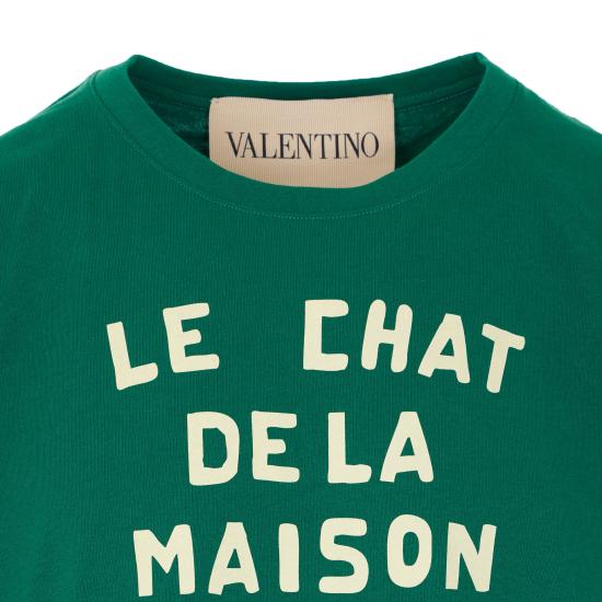 26SS 발렌티노 가라바니 반팔 티셔츠 MG16PB32 C9C Green - VALENTINO GARAVANI