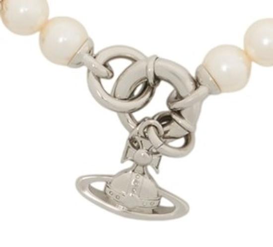 26SS 비비안웨스트우드 목걸이/팬던트 6301014W 02P752 P752 white - VIVIENNE WESTWOOD