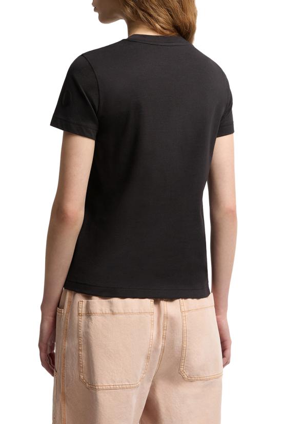 26SS 몽클레어 반팔 티셔츠 L10938C0001789B8Y 999 Black - MONCLER