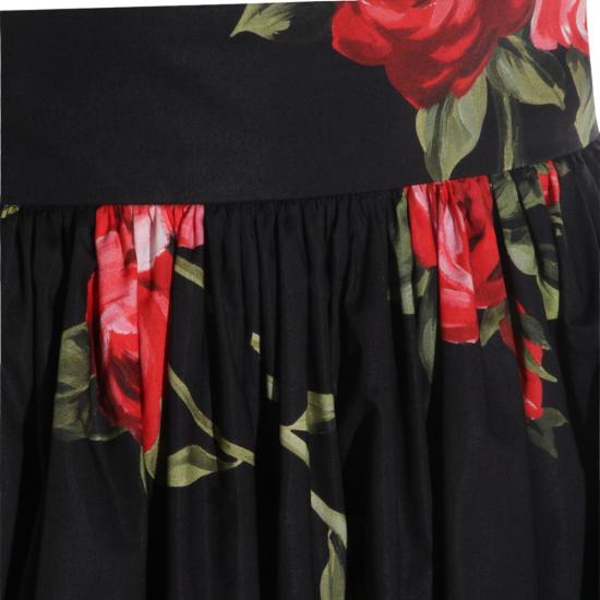 26SS 돌체앤가바나 미디 스커트 F4CB1THS5UTHN5ZN Black - DOLCE & GABBANA