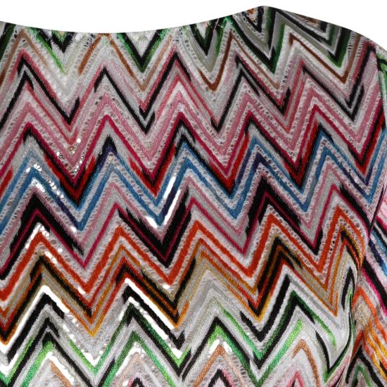 26SS 미소니 롱 원피스 MS25SQ14BJ00QLSM9Z9 Red - MISSONI