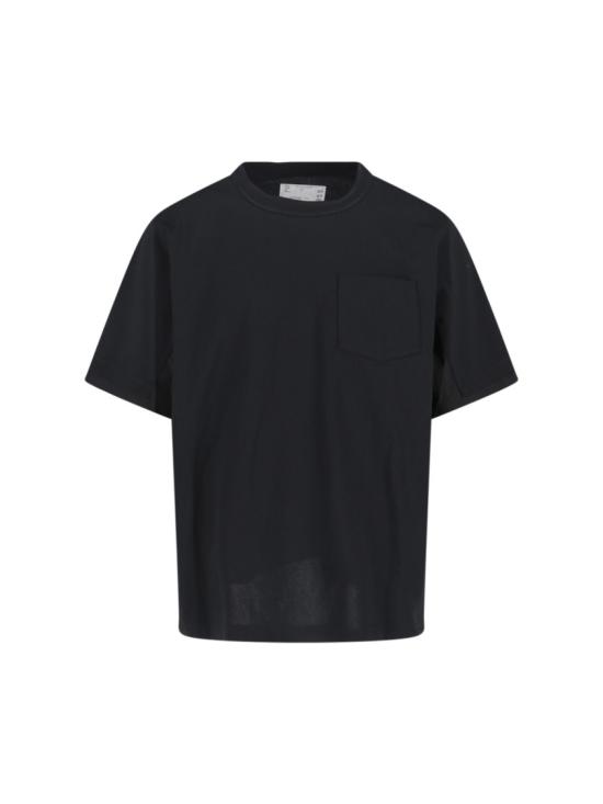26SS 사카이 반팔 티셔츠 26 03955M001 Black