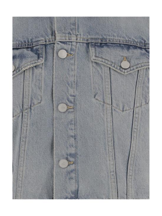 26SS 하이쿠레 데님 자켓 HEW09121DF106L0910 Grey - HAIKURE