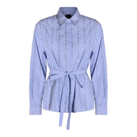 26SS 핑코 셔츠 106225A32RZE5 Blue