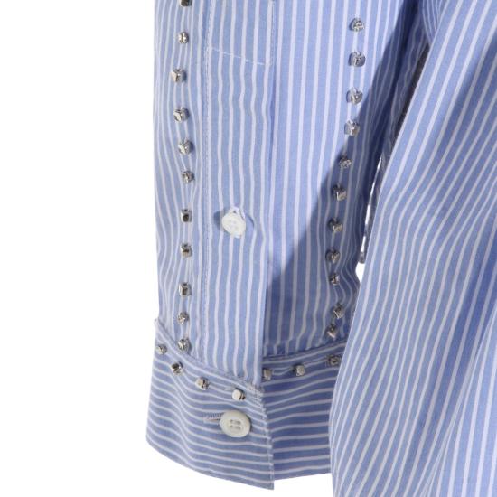 26SS 핑코 셔츠 106225A32RZE5 Blue - PINKO