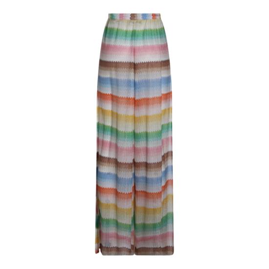26SS 미소니 팔라초 팬츠 MC23SI00BR014GSM9X2 Red - MISSONI