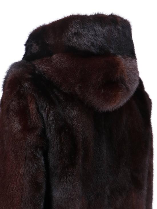 26SS 이아코파 자켓 ROSENE HOODIEMOGANO Brown - IACOPA