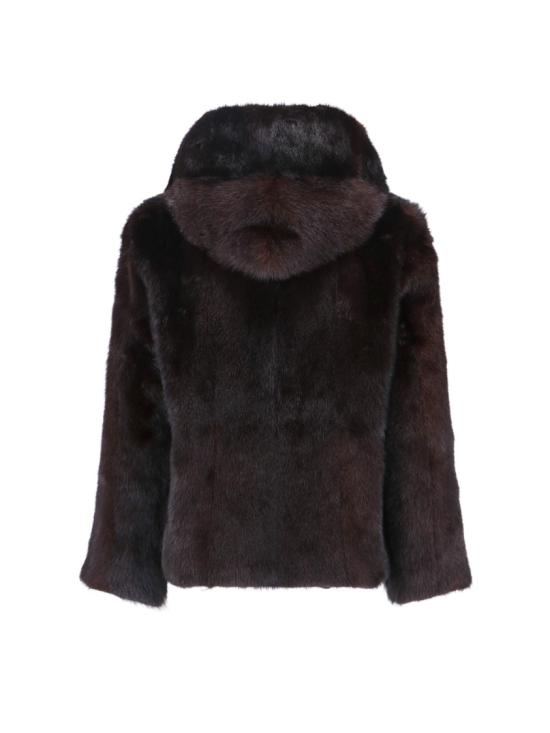 26SS 이아코파 자켓 ROSENE HOODIEMOGANO Brown - IACOPA