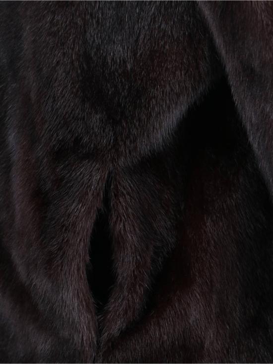 26SS 이아코파 자켓 ROSENE HOODIEMOGANO Brown - IACOPA
