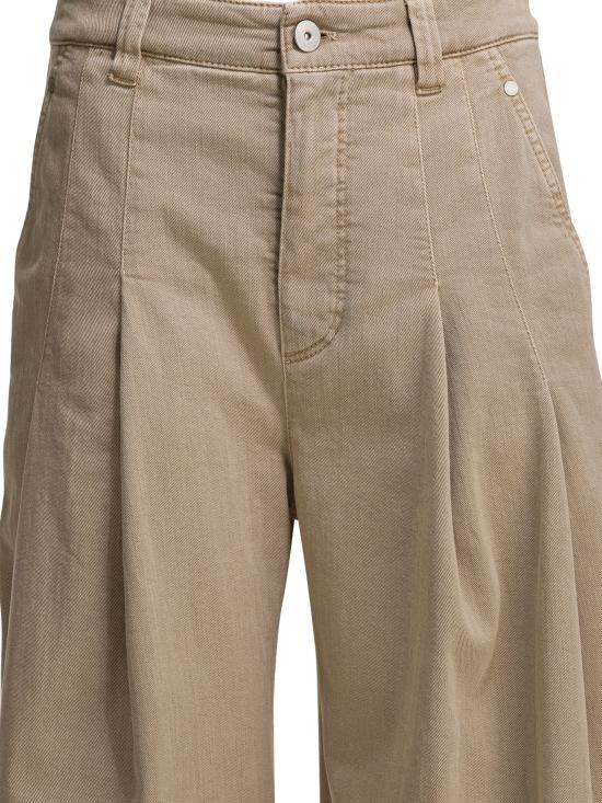 26SS 브루넬로 쿠치넬리 데님 팬츠 MH137P4066C9195 Beige - BRUNELLO CUCINELLI