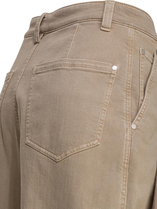 26SS 브루넬로 쿠치넬리 데님 팬츠 MH137P4066C9195 Beige - BRUNELLO CUCINELLI