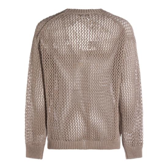 26SS 메종키츠네 스웨터 QM00808KT12020430 Neutrals - MAISON KITSUNE