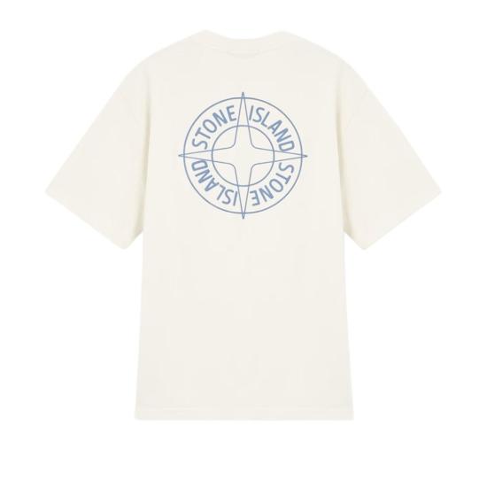26SS 스톤 아일랜드 반팔 티셔츠 L1S152100001S0284 Neutrals - STONE ISLAND