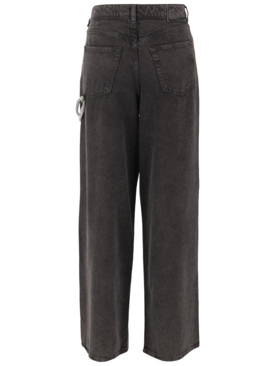 26SS 핑코 데님 팬츠 104601A33RZ99 Black - PINKO