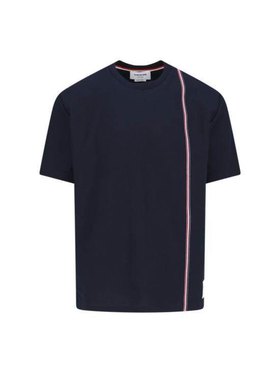 26SS 톰브라운 RWB 스트라이프 티셔츠 MJS252A J0138415 Blue