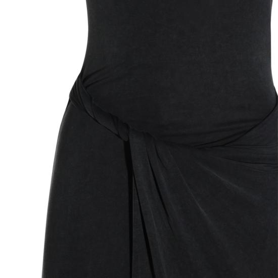 26SS 디젤 롱 원피스 A218670EPCJ900A Black - DIESEL