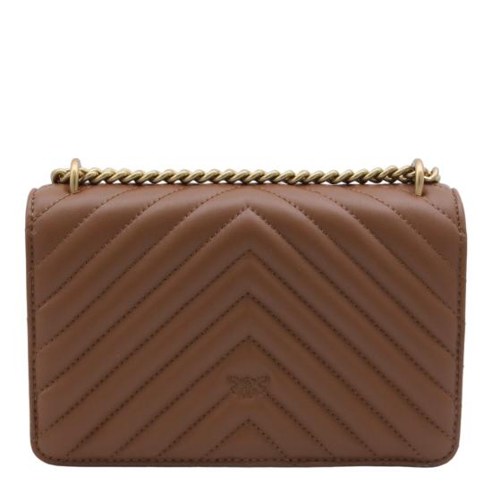 26SS 핑코 숄더백 100074A0GKL17Q Brown - PINKO