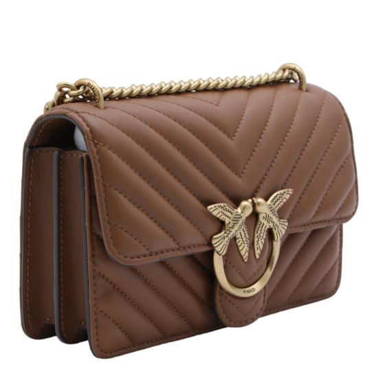 26SS 핑코 숄더백 100074A0GKL17Q Brown - PINKO