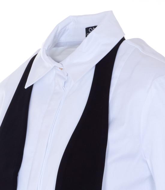 26SS CATALINA 셔츠 JACQUELINE WHITE BLACK White - OTHER BRANDS