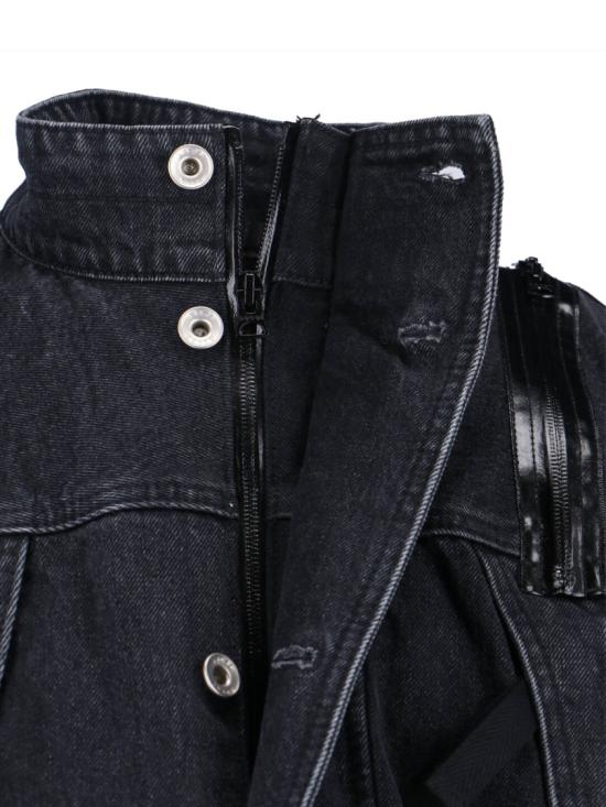 26SS 사카이 데님 자켓 26 03927M001 Black - SACAI