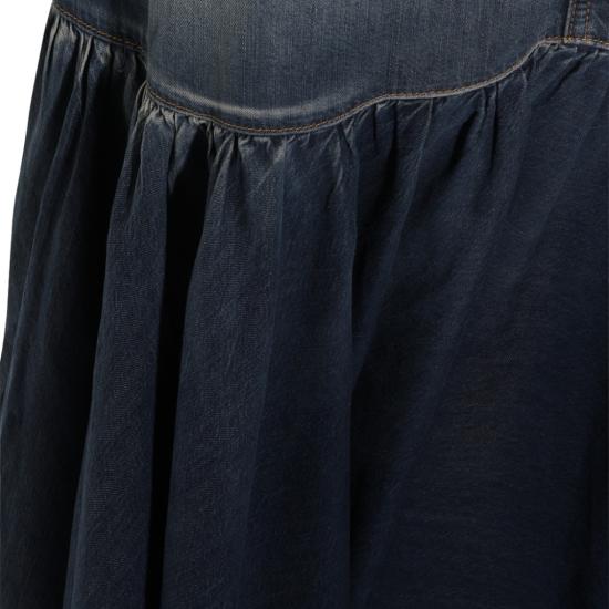 26SS 핑코 데님 스커트 106595A37KPJC Blue - PINKO