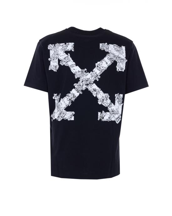 26SS 오프화이트 반팔 티셔츠 OMAA027S26JER007 0001 Black - OFF WHITE