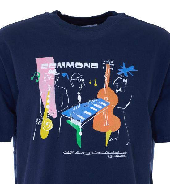 26SS 에드몬드 스튜디오 반팔 티셔츠 3035590 NAVY Blue - EDMMOND STUDIOS