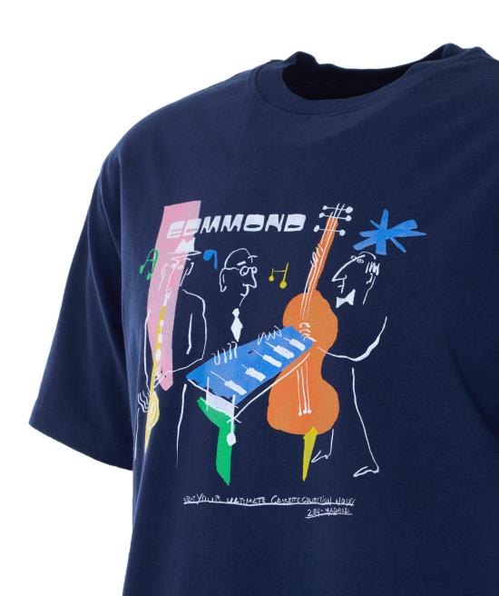 26SS 에드몬드 스튜디오 반팔 티셔츠 3035590 NAVY Blue - EDMMOND STUDIOS