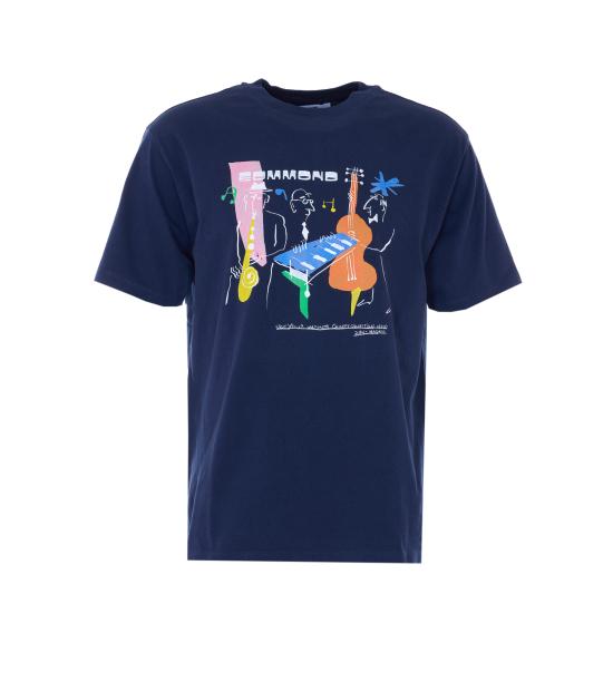 26SS 에드몬드 스튜디오 반팔 티셔츠 3035590 NAVY Blue