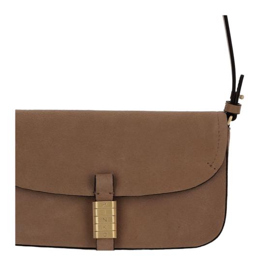 26SS 핑코 숄더백 105349A0F6L17Q Brown - PINKO