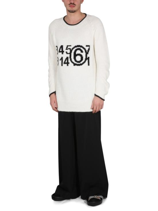  MM6 메종마르지엘라 스웨터 S52GP0148 S18190002F White - MM6 MAISON MARGIELA