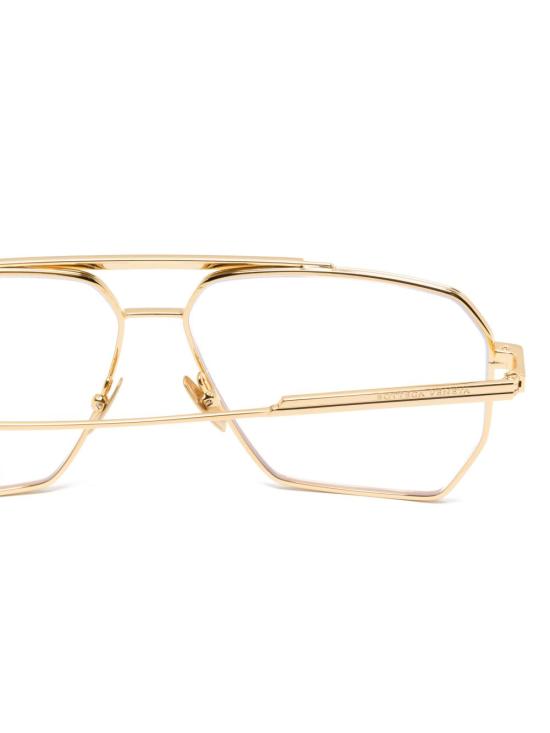 26SS 보테가베네타 선글라스 BV1012S 009 Gold gold transp - BOTTEGA VENETA