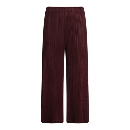 26SS 플리츠플리즈 팬츠 PP66JF11584 Burgundy