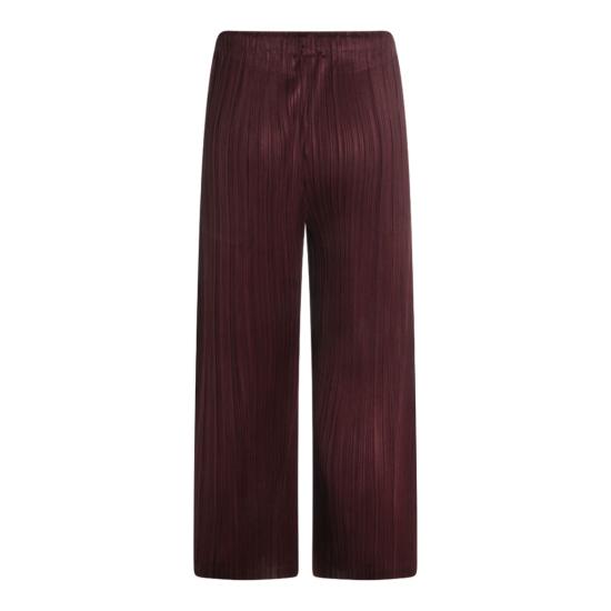 26SS 플리츠플리즈 팬츠 PP66JF11584 Burgundy - PLEATS PLEASE